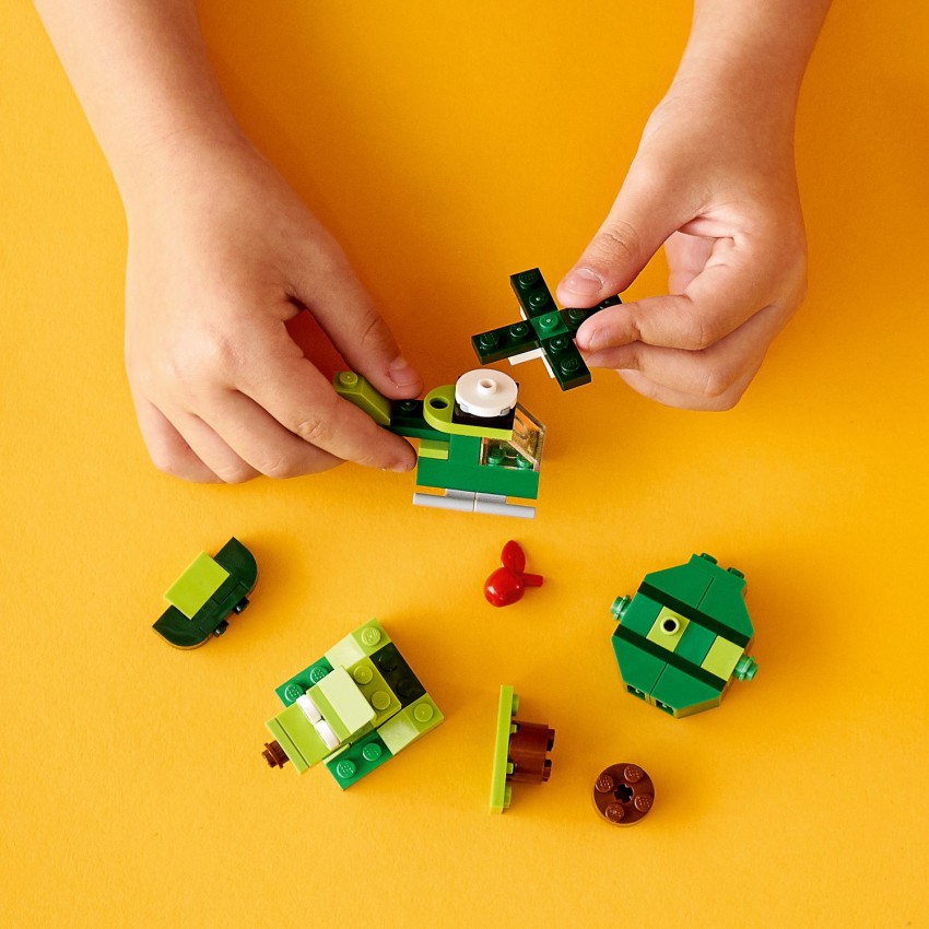 LEGO Creative Green Bricks - Creative Green Bricks . Buy Houses & Buildings  toys in India. shop for LEGO products in India.