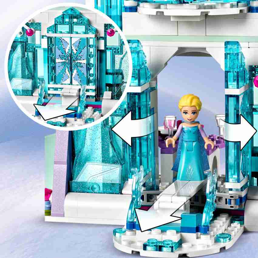 Lego disney frozen elsa's magical 2024 ice palace