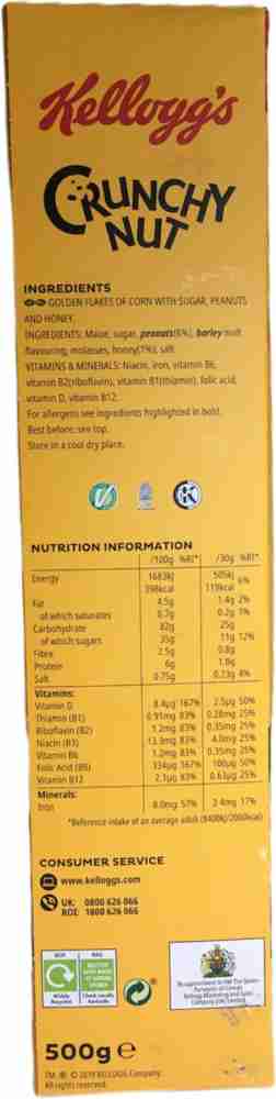 Kellogg's Crunchy Nut Breakfast Cereal Box Price in India - Buy