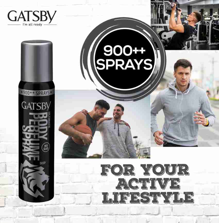 GATSBY Ultimate Body Perfume Spray Deep Deodorant Spray For Men