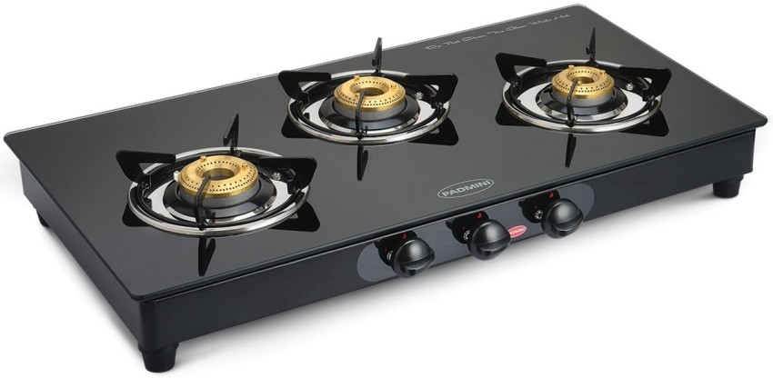 padmini 3 burner gas stove