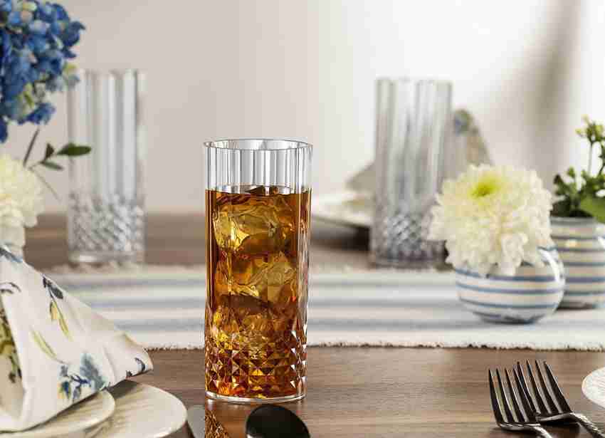 Crystal Water Glasses Gold Rim Transparency Glass Cups For Coffee