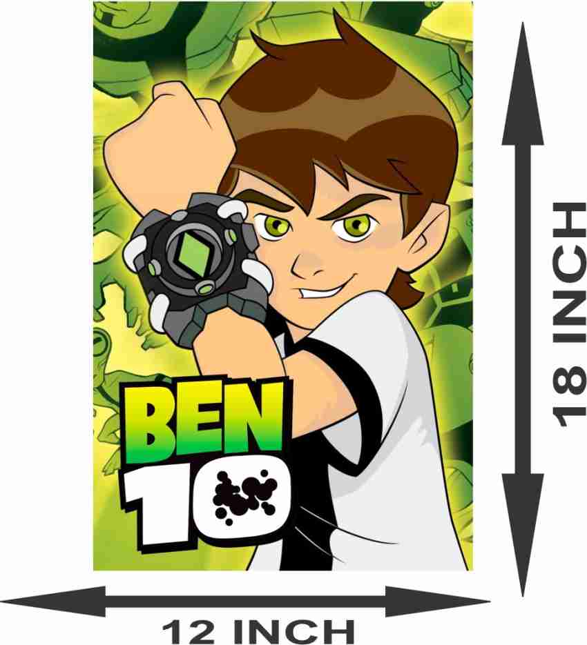 voorkoms 30.48 cm Ben 10 Ultimate Alien Gwen Children Cartoon Sticker - HD  Quality Wall Sticker Removable Sticker