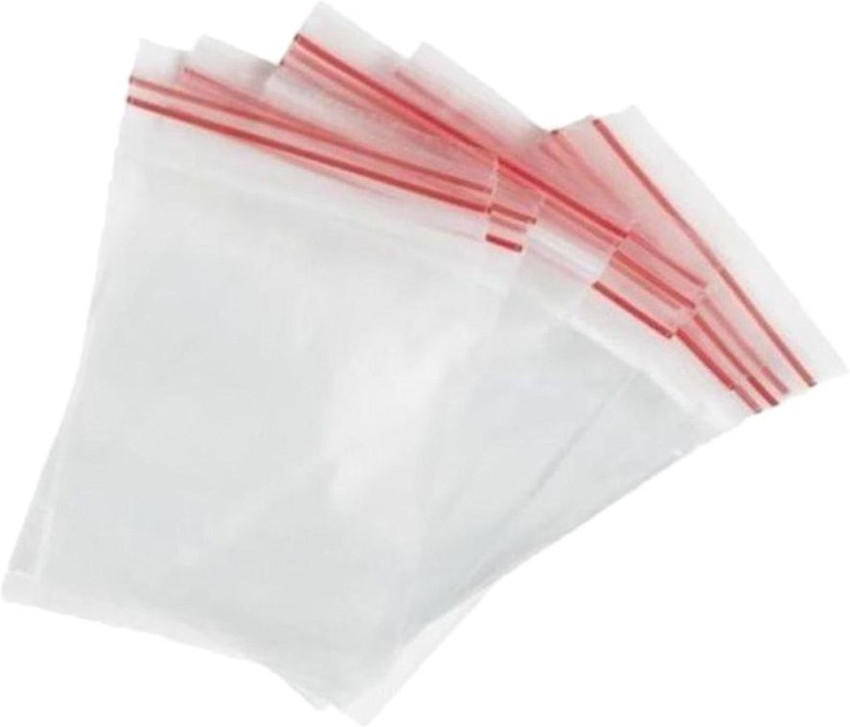 DIVYANA Plastic Zip Lock Pouch Bags 4x6 Inch Plastic Storage