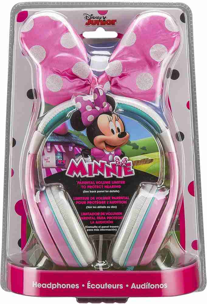 Ekids Minnie Mouse Headphones for Kids with Built in Volume