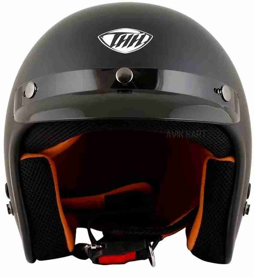 Open face helmet clearance online india