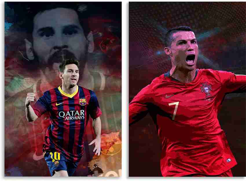 Soccer, Cristiano Ronaldo, Lionel Messi, HD wallpaper