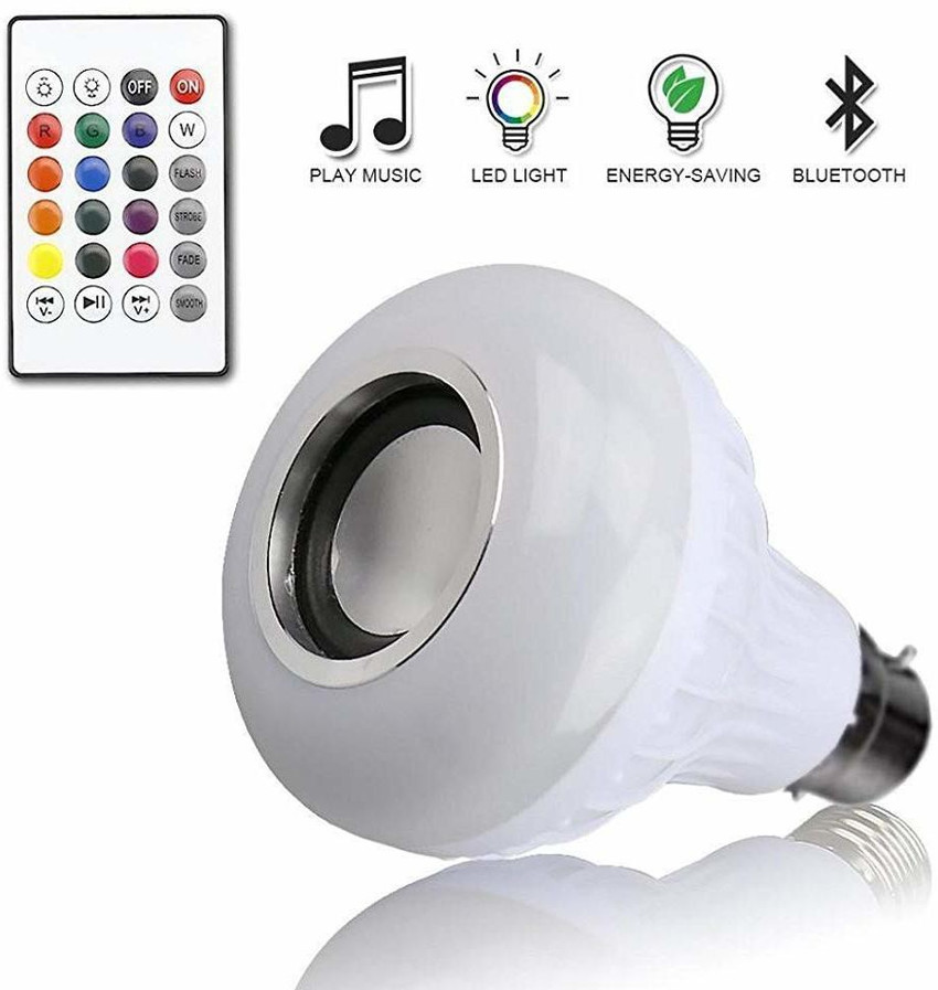 Smart led speaker light bulb outlet