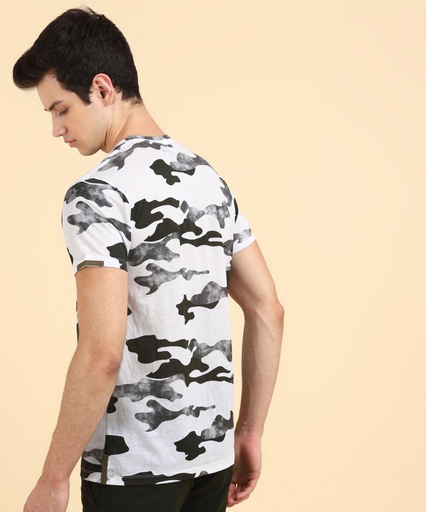 Sandro Green Camo T-Shirt