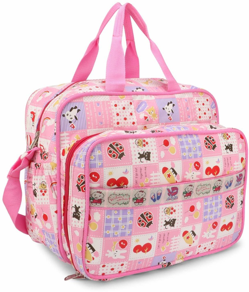 LONGING TO BUY Small Diaper Bag for Girls & Boys, Baby Bag for Girls & Boys  and Mother Bag (Baby Pink) Messenger Diaper Bag - Buy Baby Care Products in  India