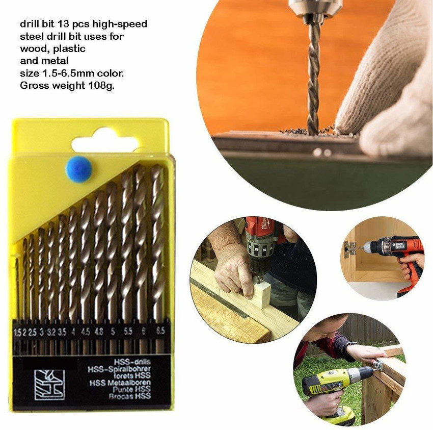 Drill machine bit store set