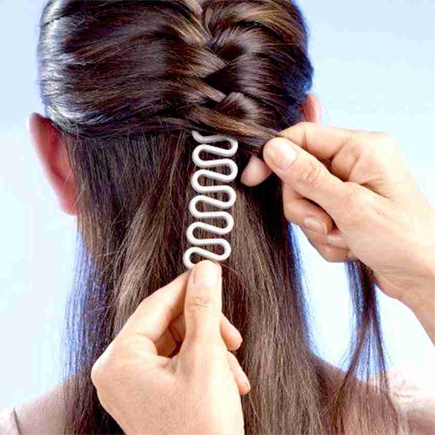 French plait clip discount