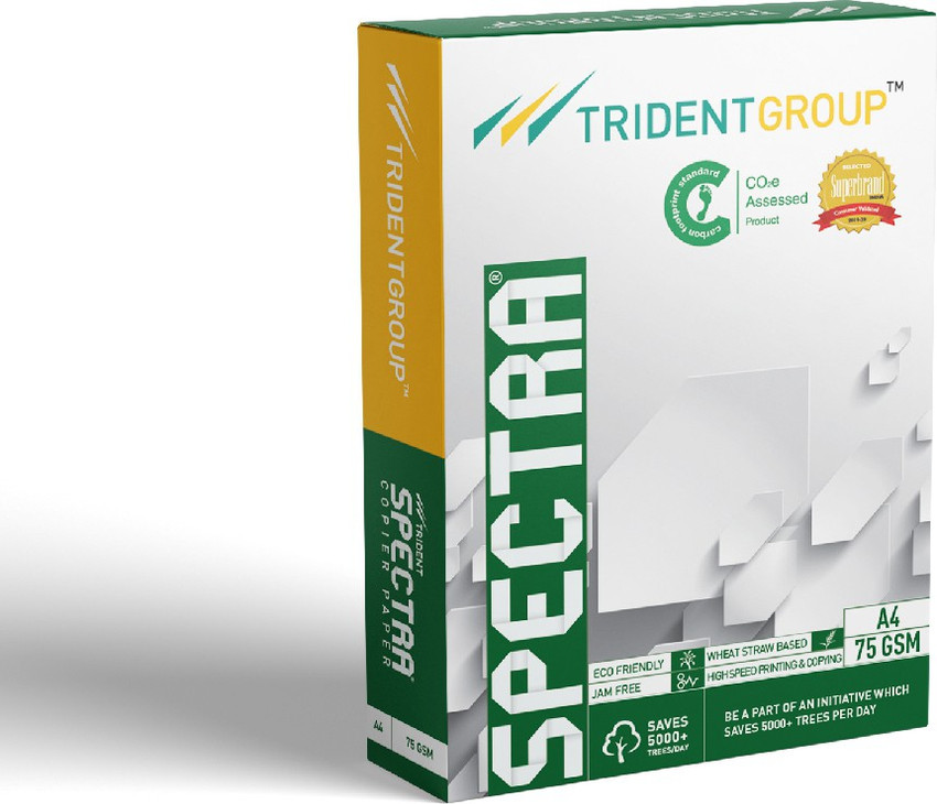 Flipkart.com | SPECTRA Trident Unruled A4 75 gsm Printer Paper