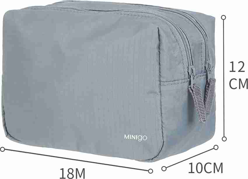 MINISO Waterproof Travelling Cosmetic Make up Storage Bag 2 Layer