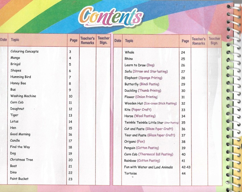 Creativity For Kids My Scrapbook Kit English & Hindi (2 Books) A4