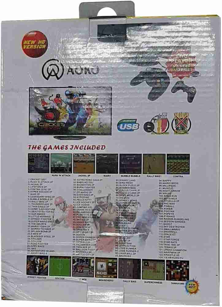 VK MART BATTLE OF AK-2521D TV VIDEO GAME Direct AV Inputs USB WITH 2 REMOTES FOR 2 PLAYER GAME,103000 built in games FOR KIDS (PACK OF 1) - BATTLE OF AK-2521D TV VK MART BATTLE OF AK-2521D TV VIDEO GAME Direct AV Inputs USB WITH 2 REMOTES FOR 2 PLAYER GAME,103000 built in games FOR KIDS (PACK OF 1) - BATTLE OF AK-2521D TV