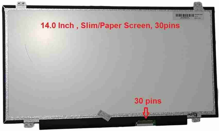 Tulsi Slim Paper LED Screen Panel for Laptop 14
