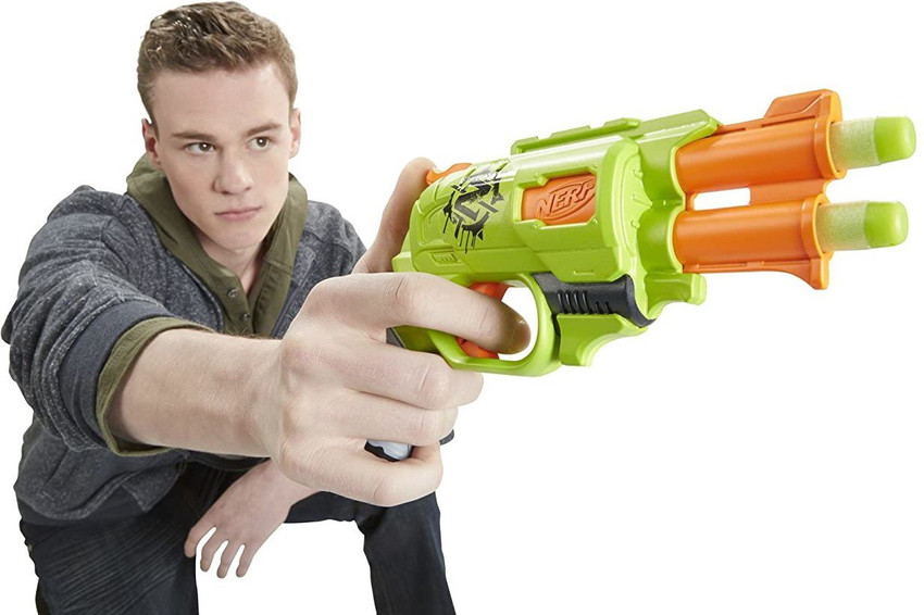 Double strike nerf gun clearance