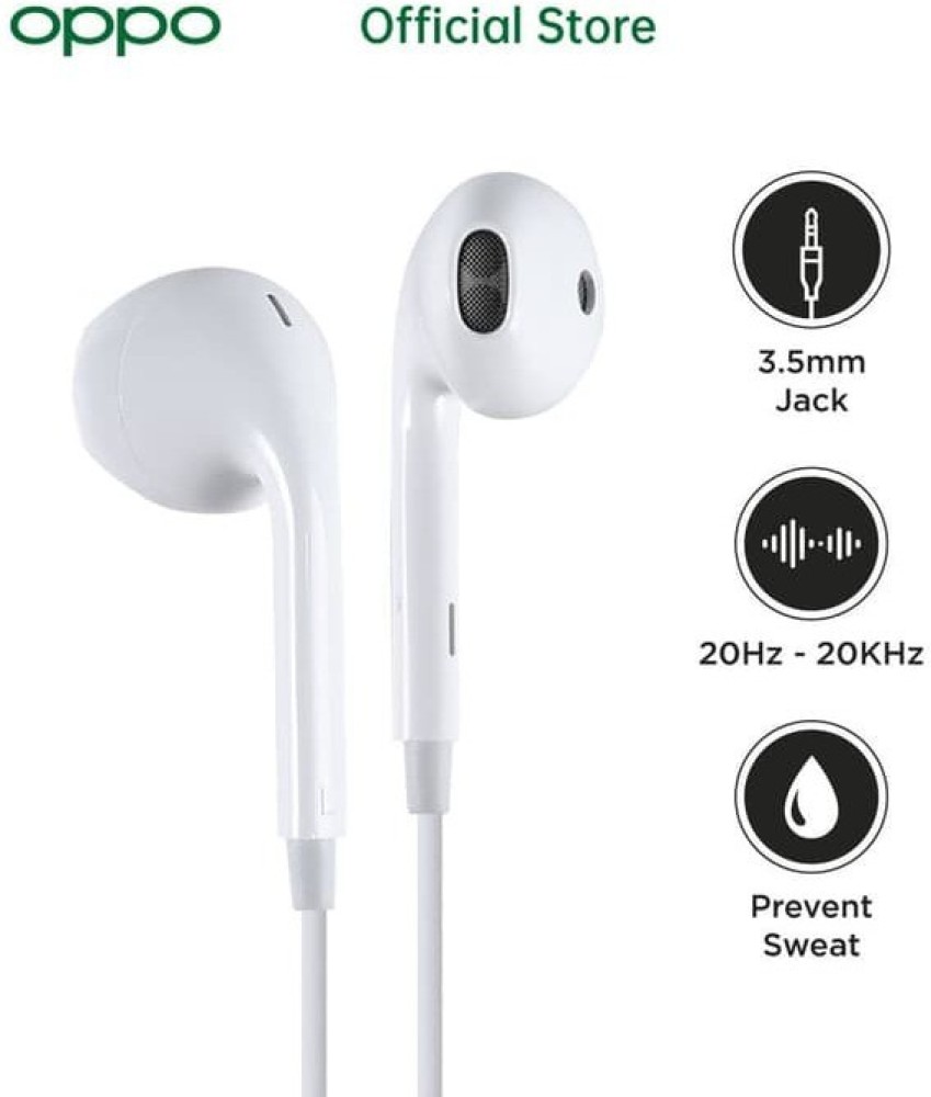 Auriculares Oppo MH135 Jack 3,5 mm con Micrófono - Blanco - Spain