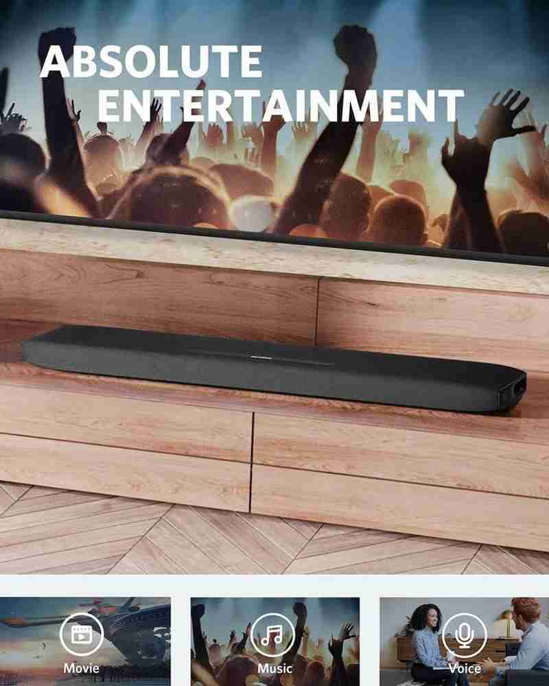 Soundcore infini pro integrated 2.1 channel soundbar with dolby atmos clearance