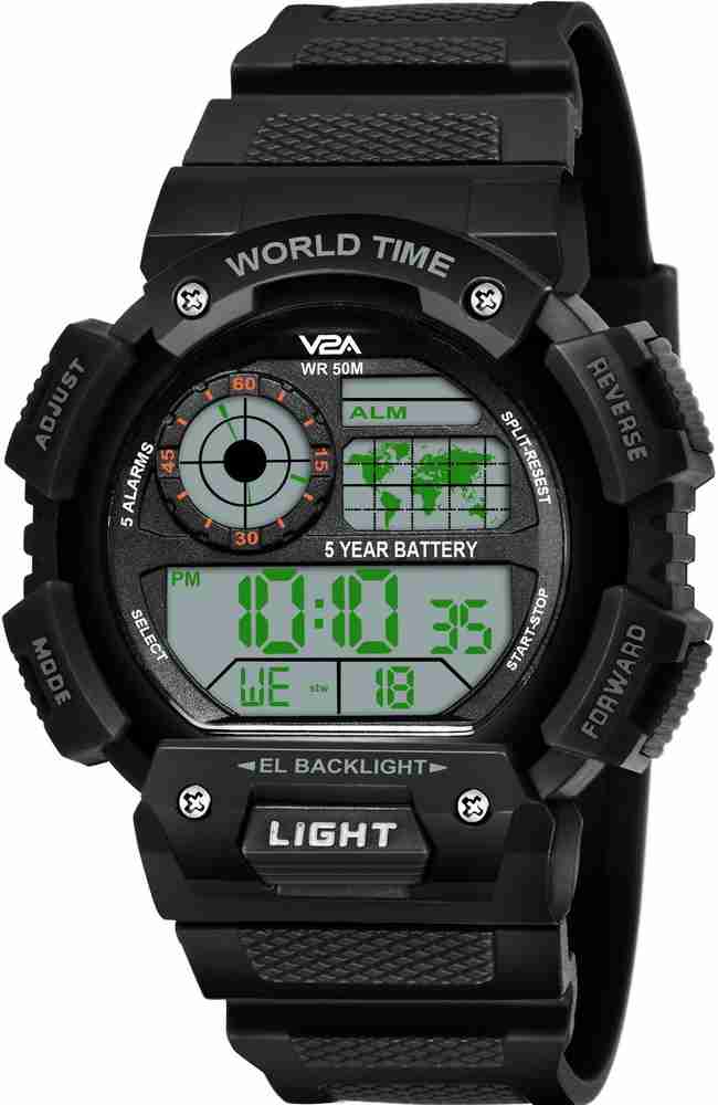 V2A Digital Watch For Men Buy V2A Digital Watch For Men Army