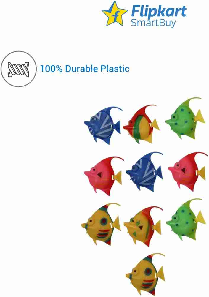 Flipkart SmartBuy Artificial floating fishes 10 pcs Laterite Unplanted  Substrate Price in India - Buy Flipkart SmartBuy Artificial floating fishes  10 pcs Laterite Unplanted Substrate online at