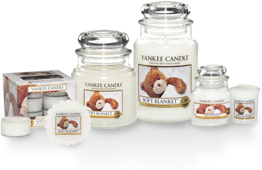 Scented Candle in Jar Yankee Candle Soft Blanket Candle