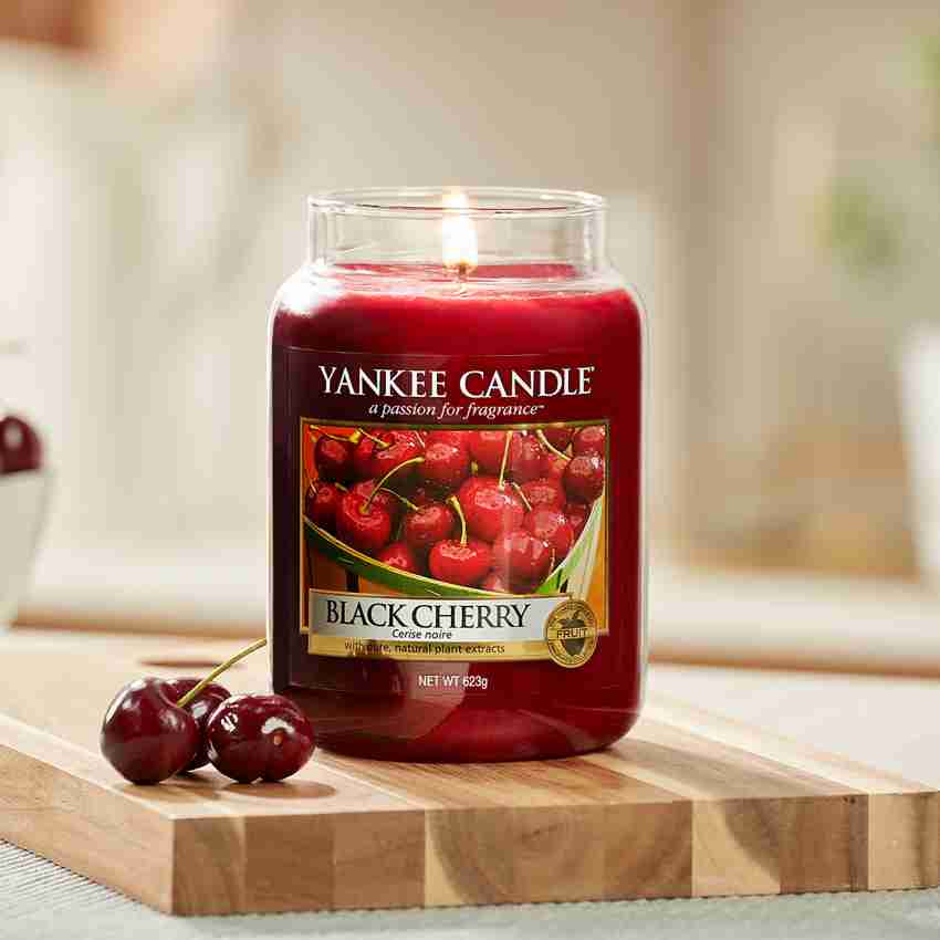 Black Cherry 22 oz. Original Large Jar Candles - Large Jar Candles