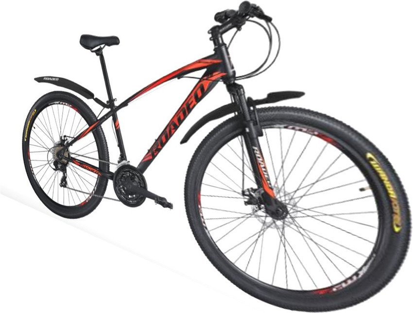 Roadeo FUGITIVE 29 21SPD 2020 BLACK NEON RED ORANGE GRAPHICS 29