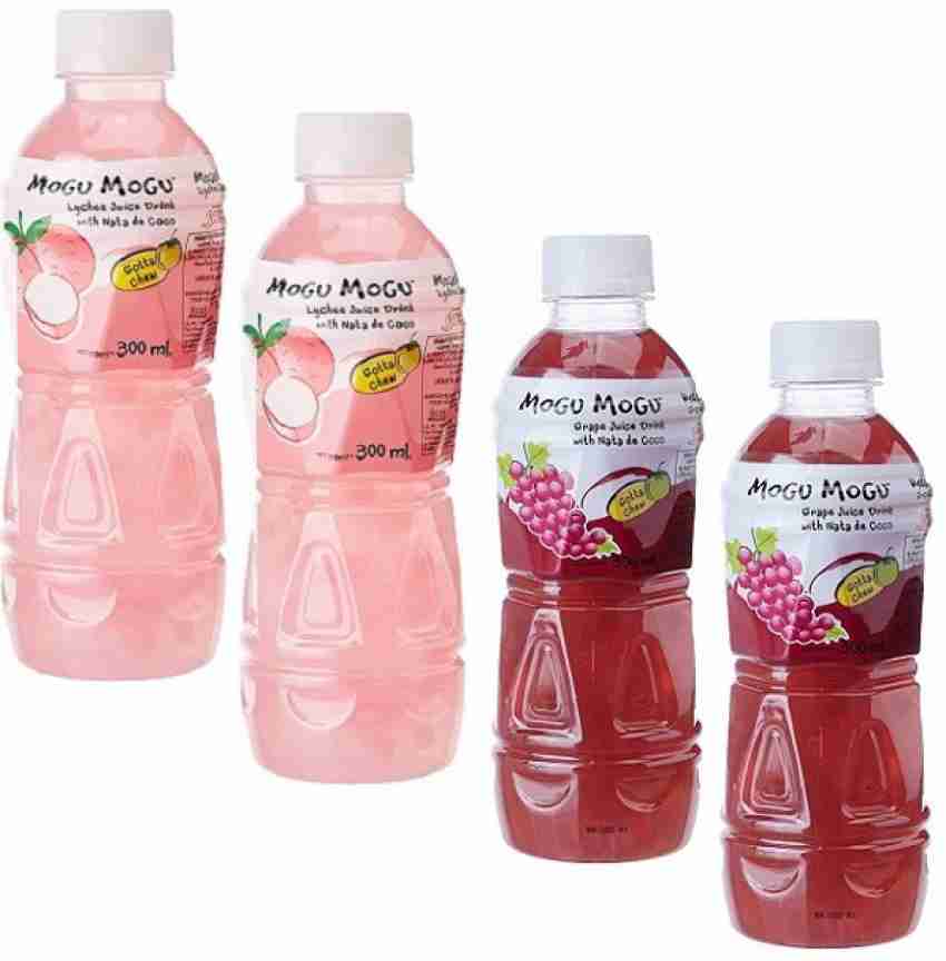 Buy MOGU MOGU Multi Flavour Mix Fruit Juice with 25% NATA De Coco 320ML -  Pack of 6 Online at Best Prices in India - JioMart.