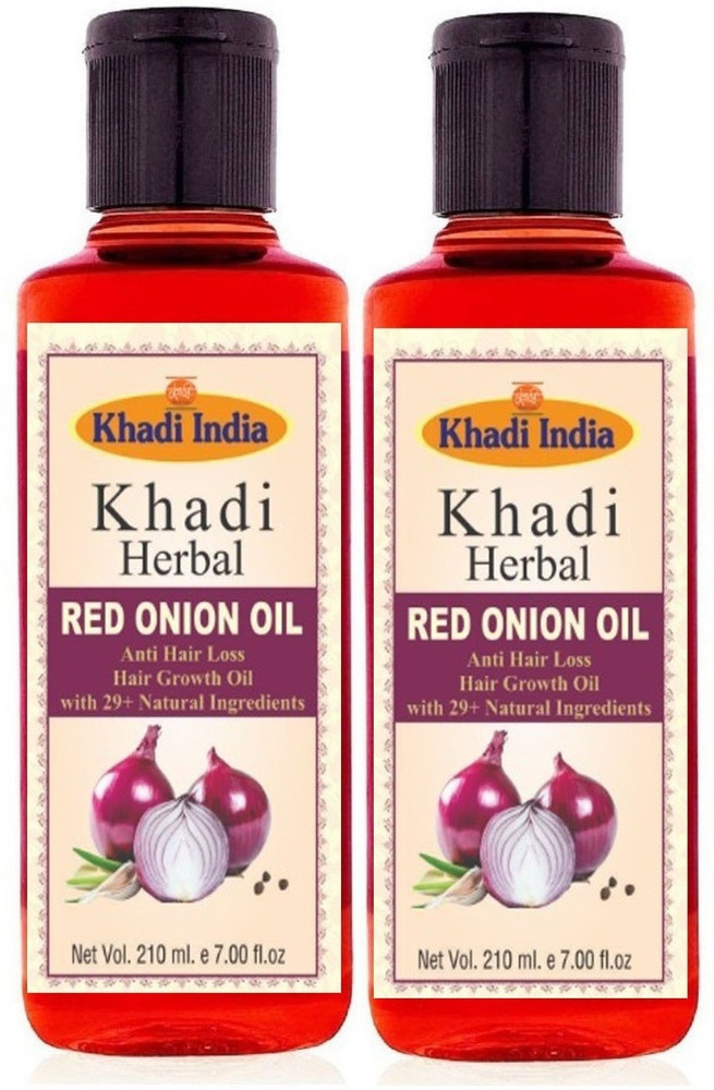 Khadi red store onion oil