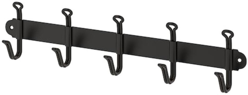 IKEA KEA Hook Rack Black Hook Rail 5 Price in India Buy IKEA KEA Hook Rack Black Hook Rail 5 online at Flipkart