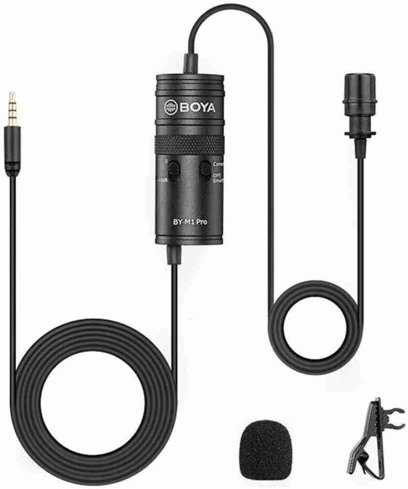 BOYA BY M1 Pro Omnidirectional Lavalier Condenser Microphone with