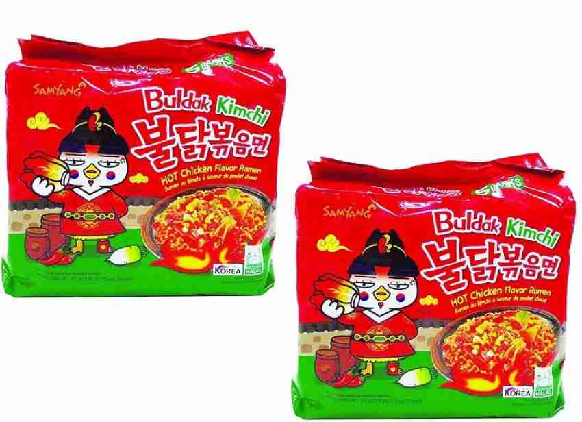 Samyang Hot Chicken Ramen Buldak Kimchi Noodles,135g (Imported)