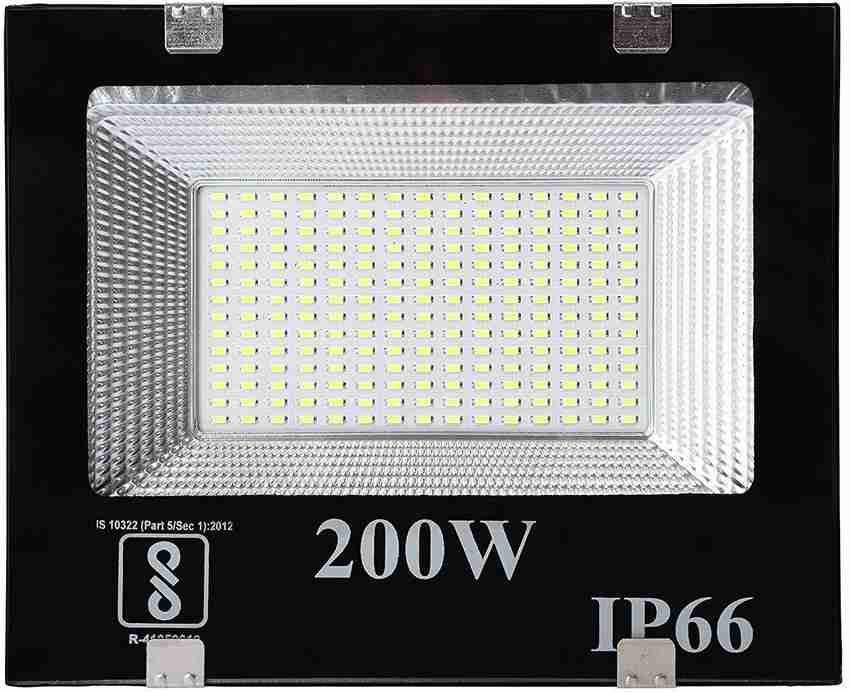 STAR SUNLITE 200 Watt Ultra Thin Slim Ip66 LED Flood Outdoor Light