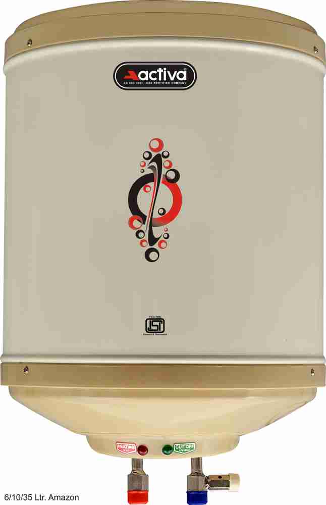 ACTIVA 10 L Storage Water Geyser (Amazon, Ivory) Price in India - Buy ACTIVA  10 L Storage Water Geyser (Amazon, Ivory) online at Flipkart.com