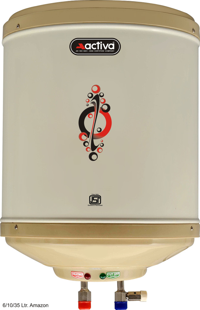ACTIVA 6 L Instant Water Geyser (Amazon, Ivory) Price in India - Buy ACTIVA 6  L Instant Water Geyser (Amazon, Ivory) online at Flipkart.com
