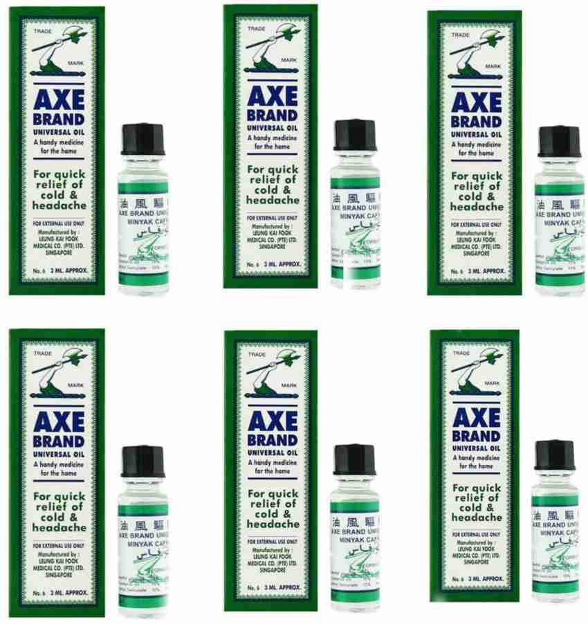 Shop Axe Universal Oil, 3 ml, Pack of 12 Pcs