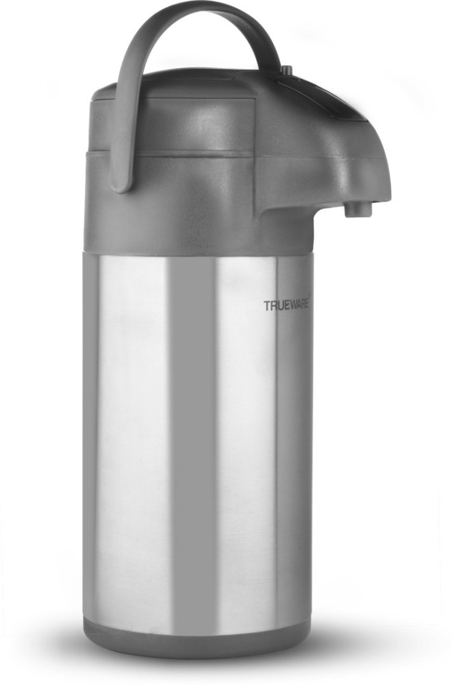 Sleek 2000 Silver Deuralux Steel Thermos 2 LITRES, For Home, Capacity: 2000  ml