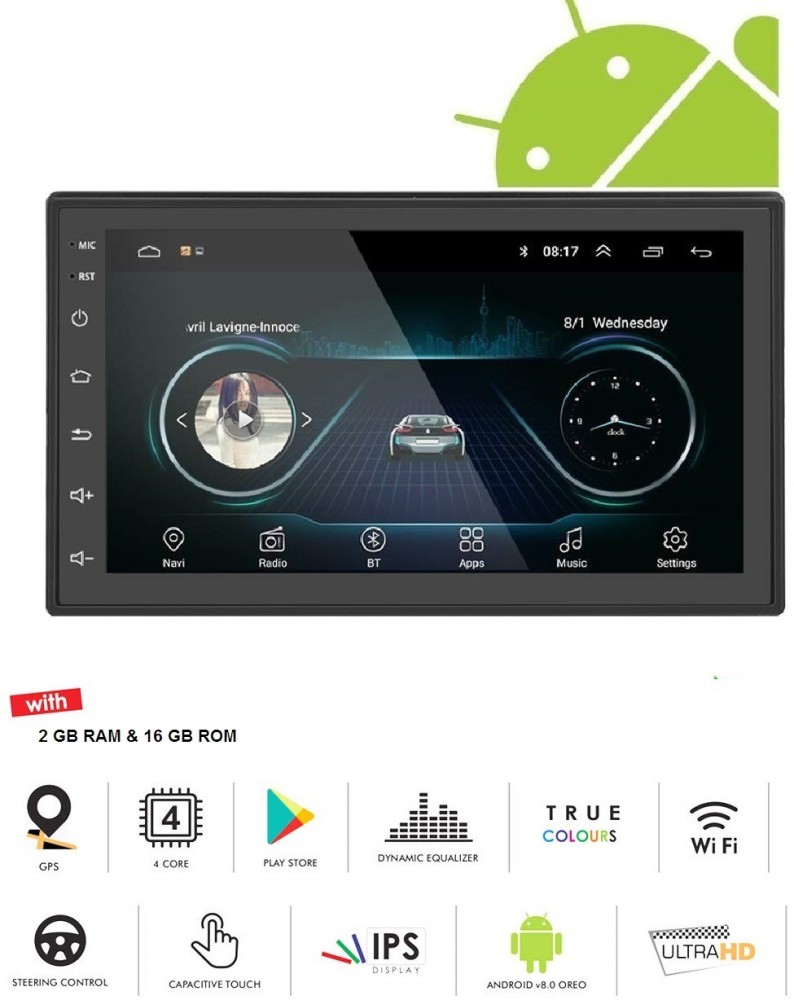 AUTO SNAP 9 Inch HD Android Double Din Stereo Player 13 Android