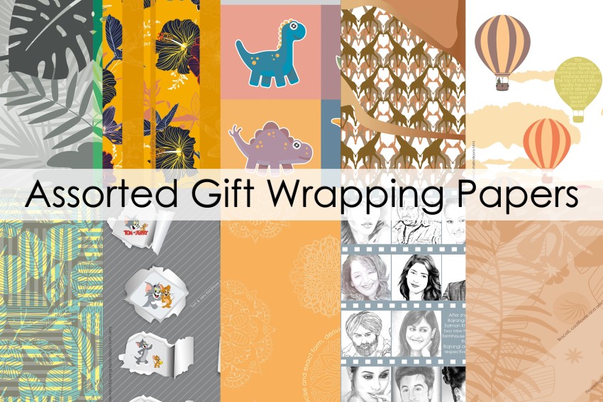 Evince All Occasion Gift Wrapping Paper Bundle