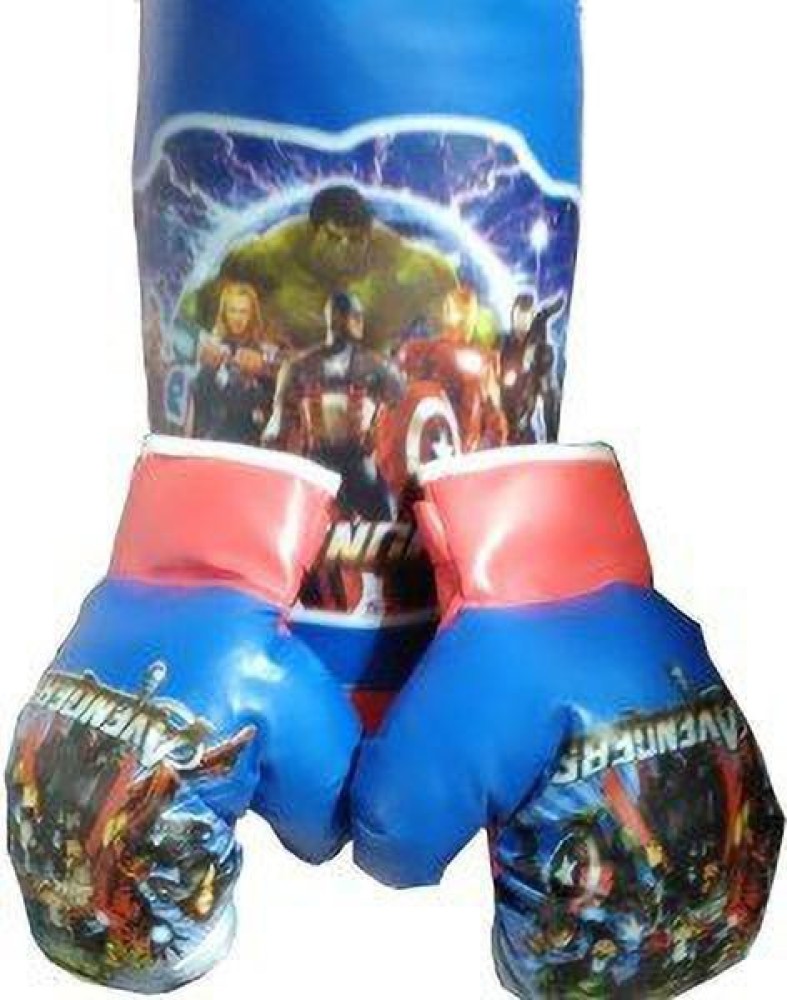 Simpiyega Creation Boxing Gloves, hulk Protective Headgear Set, 3-9 Years Boxing Kit