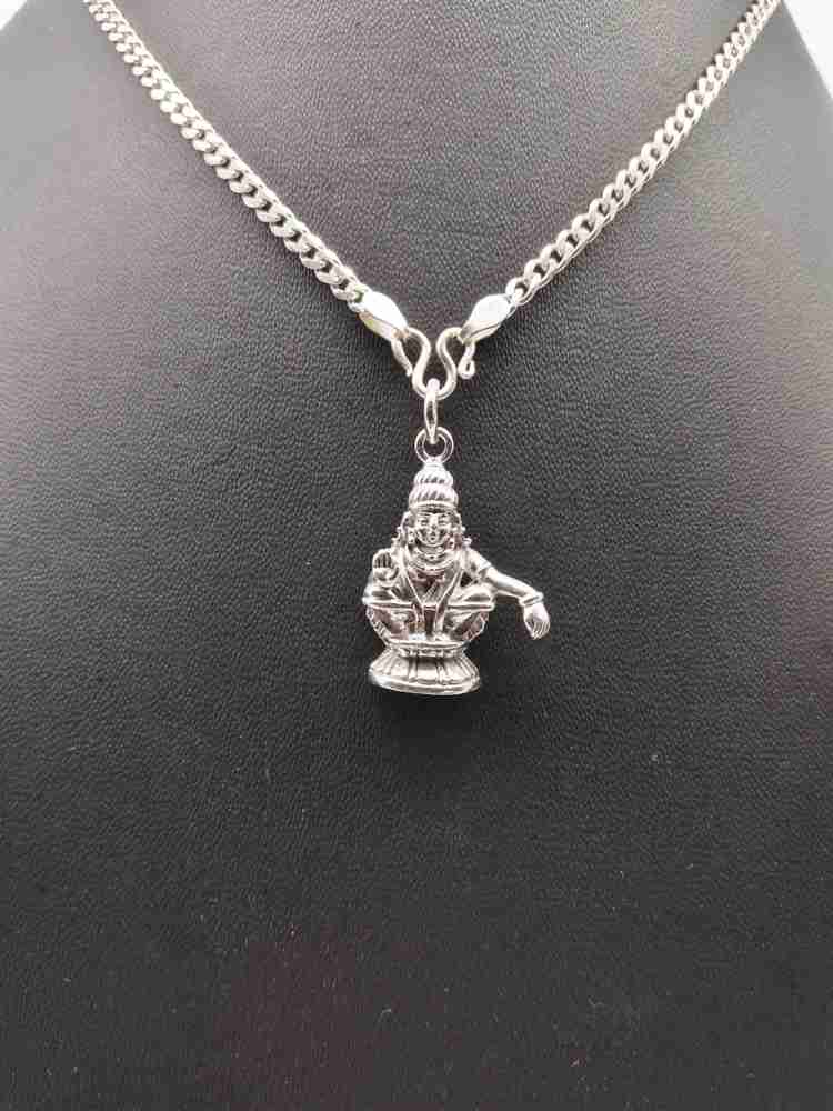 Ayyappa swamy silver pendant online