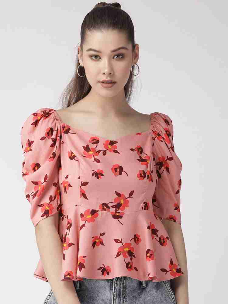 Funky Print Butterfly Sleeve Top at Rs 699/piece, Womens Floral Tops in  New Delhi