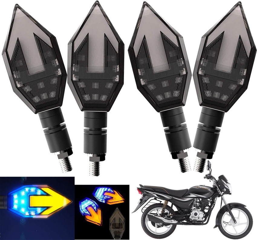 Shopland Front Rear Side LED Indicator Light for Bajaj Platina