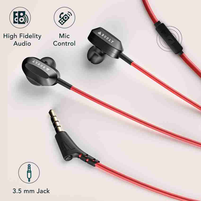 Boult BassBuds X2 Wired Headset