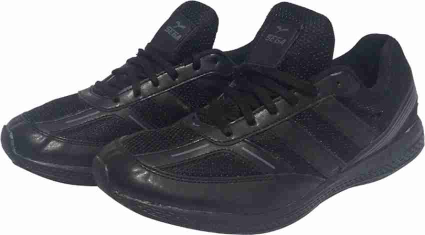 Sega running shoes hot sale black