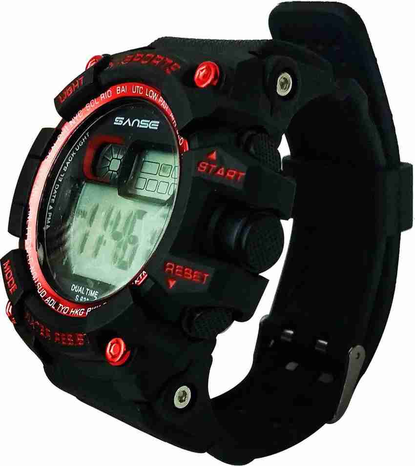 sanse Sanse Digital Black and Red Dial Black Strap Watch for Men Digital Watch For Men Buy sanse Sanse Digital Black and Red Dial Black Strap Watch for Men Digital Watch For Men SPORTSDIGI 04RD Online...