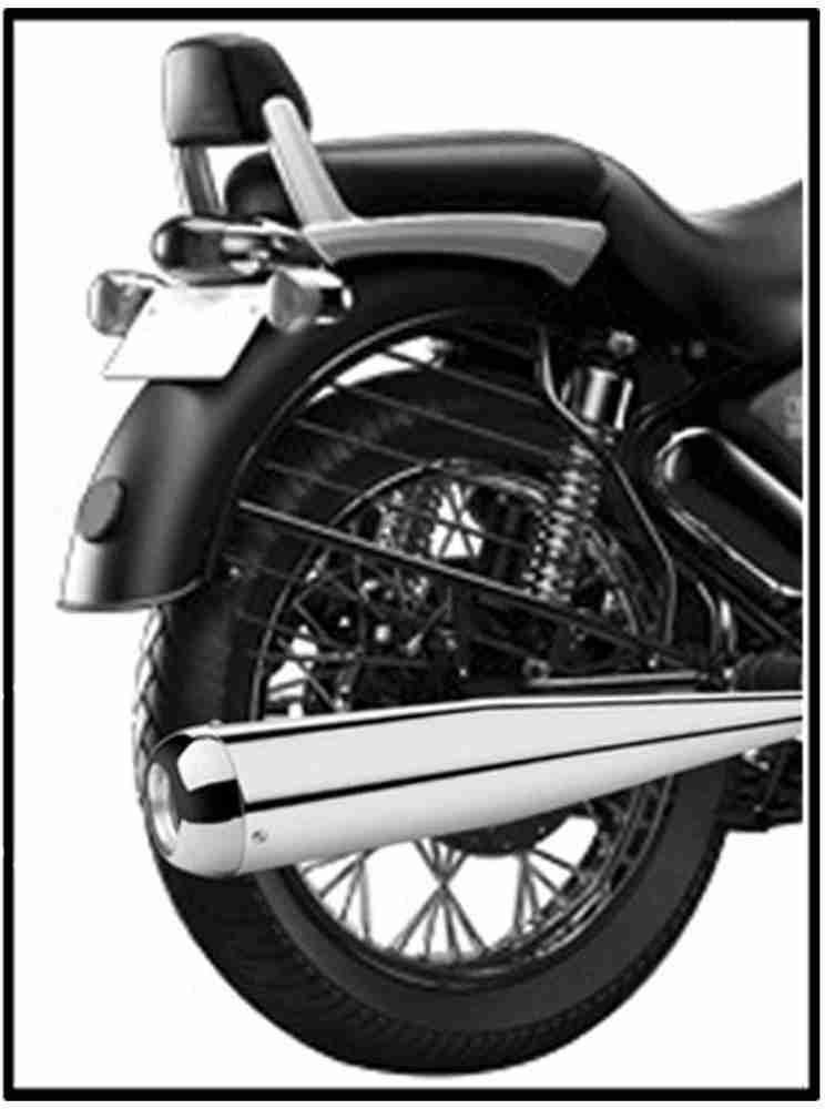 KDH Megaphone Glasswool Exhaust silencer Royal Enfield Classic 350 Thunder Bird 350 Continental GT Super Thunderbird Full Exhaust System Price in India Buy KDH Megaphone Glasswool Exhaust silencer Roy...