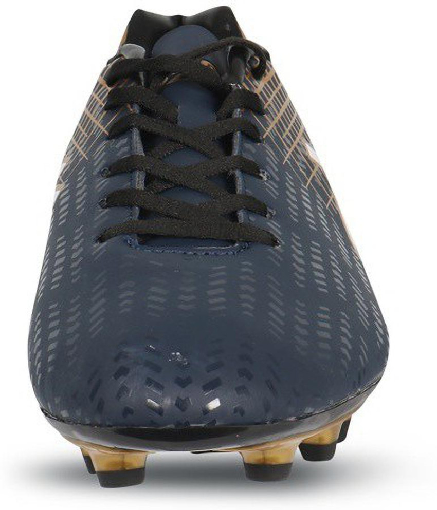 Gold and navy store blue football cleats